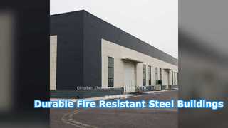 Fire Resistant Industrial Steel Factory Building Solutions