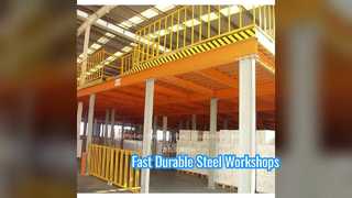 Modular Steel Workshop Fast Assembly Industrial Solution