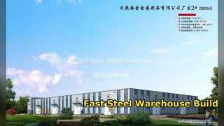 Prefab Steel Warehouse Fast Build & Save Money