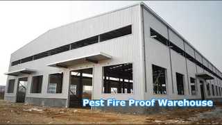 Steel Warehouse Superior Pest Fire Resistance