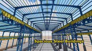 Steel Structure Building Durable Spacious Design