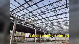 Steel Building Easy Assembly Hotel Office Supermarket