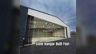 Steel Aircraft Hangar Storage Warehouse Solutions